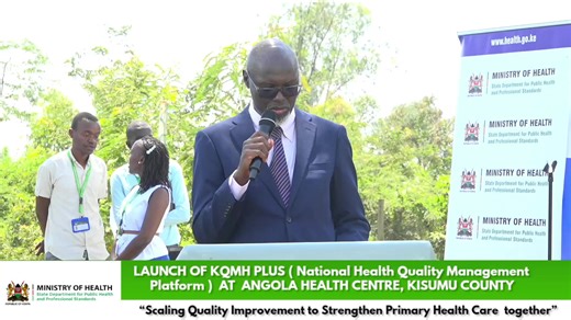 LAUNCH OF KQMH PLUS ( National Health Quality Management Platform ) AT ANGOLA HEALTH CENTRE, KISUMU COUNTY | Mary Muthoni Muriuki CBS