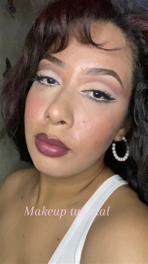 @Kali Uchis inspired makeup🌷#maquillaje #tutotial #domingo #shein