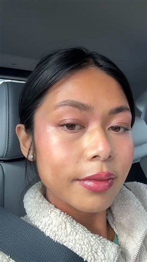 Smooth, simple, and selfie-ready. Even from the backseat.  Shown here: ✩ Limited-Edition Shadow Crayon in Twinkly ✩ Cheek Crayon in Candy Pink ✩ Lip Pencil Plus in NEW Rose Latte ✩ NEW Natural Lip Oil in Candy Shop today at Merle Norman Enterprise. #MerleNorman | Merle Norman Cosmetics Enterprise | Facebook