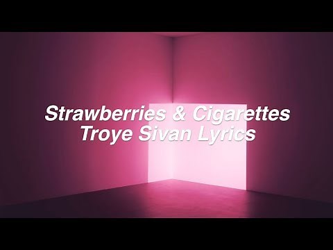 Strawberries & Cigarettes || Troye Sivan Lyrics