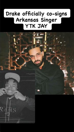 Drake officially co-signs Arkansas Singer #drake #viral #hiphop #hiphopnews #shorts