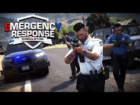 *MULTIPLAYER* in LSPDFR! | Emergency Response Simulator