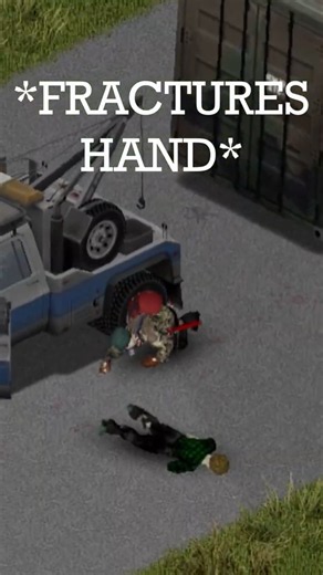 I Broke My Hand Jumping Out of a Moving Car | Project Zomboid