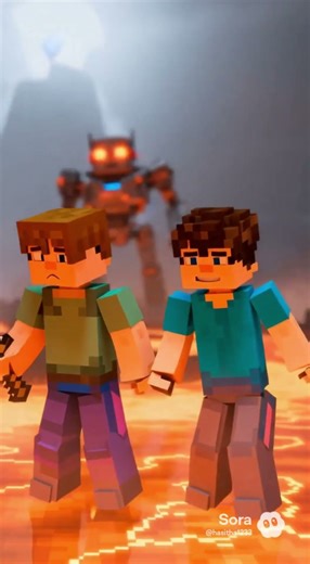Two Boys vs Robot Army | Epic Minecraft Electric Battle Cinematic”⚔️#minecraftshorts #minecraft #ai