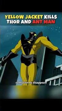 Ant Man fakes his death and returns as Yellow Jacket | Avengers Earth’s Mightiest Heroes #marvel