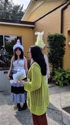 Lady playing Harp at Renaissance Fair Family Day, Albin Polasek Museum & Sculpture Gardens
