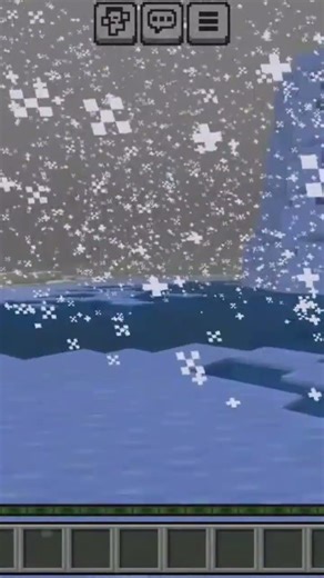 new minecraft video for ice falling 🍁🍁 servived ice falling for mountains##