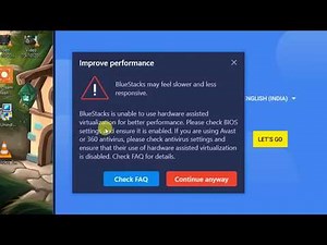 how to fix bluestacks 4 error in installation improve performance by Destech