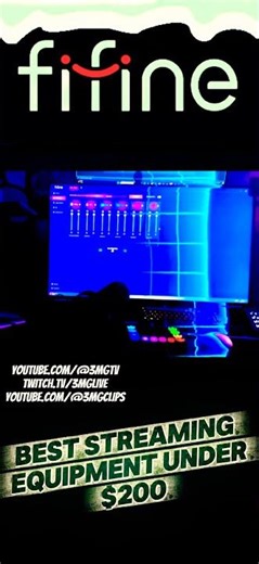 Best Streaming Equipment Under $200 🔥 #3mg #3mggaming #pcgaming #fifine #budget #save #money #best
