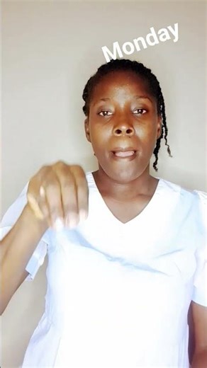Day of the week #Monday #viral #shorts #signlanguage