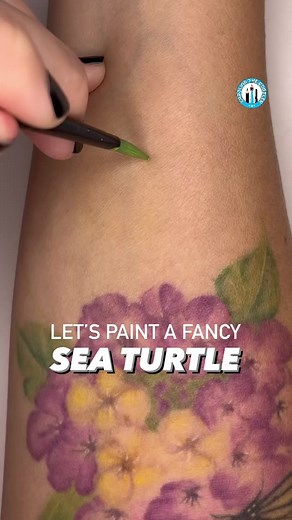 25K views · 1.6K reactions | Watch me paint a fancy Tiny Sea Turtle...