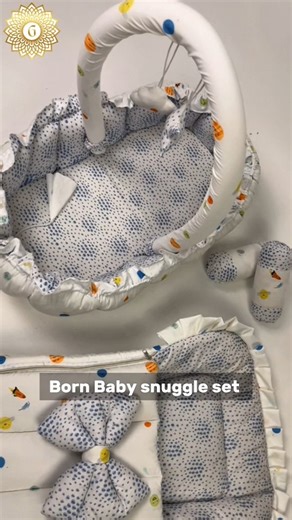 28 reactions · 4 comments | This 2-piece baby snuggle bed set provides ultimate comfort and support for your little one. The set includes a soft and cozy bed and a matching snuggle blanket, perfect for snuggling and napping. Give your baby the best rest with this high-quality and thoughtful set .Age 0 to 5 Months. Material Cotton Satin Shop @www.gultaaz.com Inbox us for order #gultaazbeddding #babysnuggle #infant #snugglebed | Gultaaz Bedding | Facebook