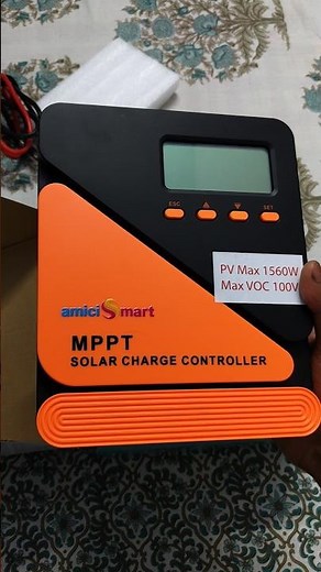 Amicismart MPPT Solar Charge Controller 1.5 Kilowatt #amicismart