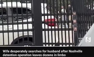 Nashville man disappeared by ICE after 12 hour shift at Walmart - wife forced to sell car for legal fees. His wife has documentation of husband's work permit, driver’s license, and asylum paperwork - his case isn’t scheduled until March 2027. "We're doing everything right," cried his wife. "God is watching what is happening and knows who they truly are." She only knew that ICE took her husband after seeing his face in a social media picture - she still has no idea where he is, even after 2 days.