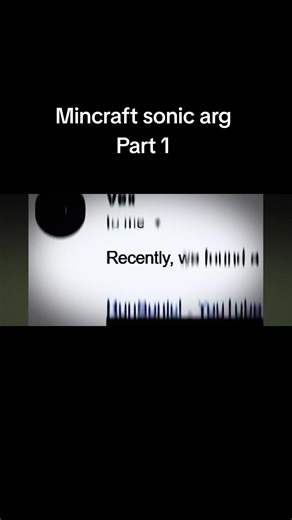 Minecraft Sonic ARG Horror: Part 1