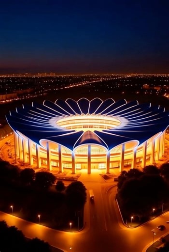 Future Stadium Construction Timelapse: Rebuilding a Small Field into a Mega Arena