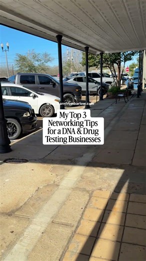 3 Networking Tips for DNA & Drug Testing Businesses ✅