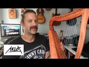 Aklot 15-string Harp: Unboxing & Review