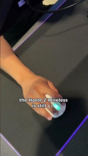 The Pulsefire Haste 2's sleek new design #gamingmouse #dpisettings #pcgaming