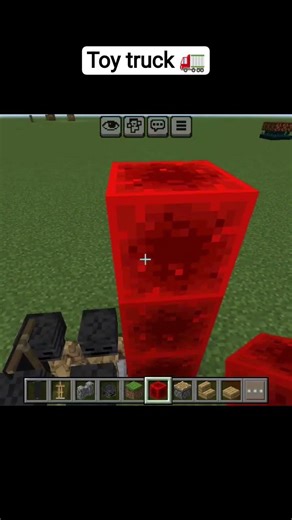 #viral Minecraft ma toy truck 🚛🚛 bna diya #viral#shorts#