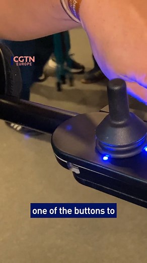 10K views · 450 reactions | Wheelchair Paralympics tennis player Charlotte Fairbank became paraplegic aged 15 when she was crushed by a rolling hay bale while playing in a field with her sister. She is now able to walk and crouch with the aid of her Wandercraft exoskeleton, as she demonstrated to CGTN at Web Summit 2025 in Lisbon. #paralympics #exoskeleton #websummit2025 #websummit | CGTNEurope | Facebook