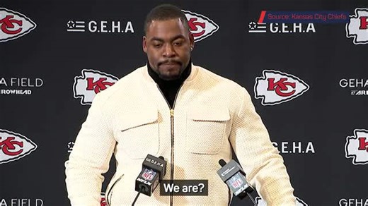 Chris Jones finds out the Chiefs are out of the playoffs