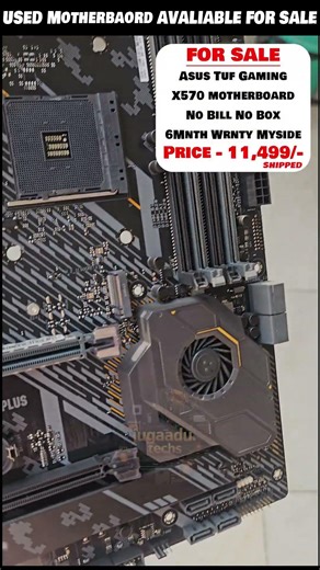 Asys Tuf Gaming x570 Motherboard for sale
