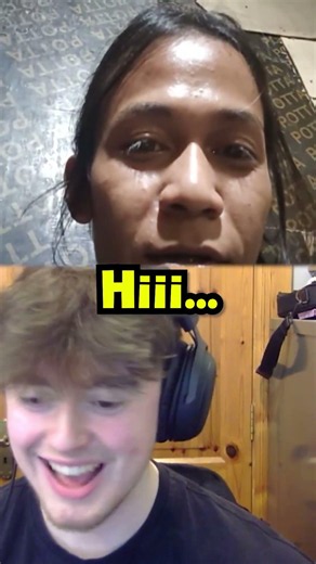 Hilarious Interaction Turns Lowkey Wholesome!!😭❤️ #omegle #ometv #wholesome #funny #shorts #jokes