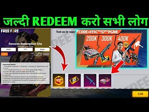 FREE FIRE REDEEM CODE TODAY,FFIC REDEEM CODE,FFIC GRAND FINAL REDEEM CODE,FFIC TODAY REDEEM CODE