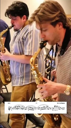 Grab your alto sax and play along with the big band! #bandspotlight #setxbigband #bigband #sax #jazz