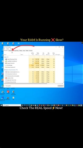 Your RAM Is Running ❌ Slow? Check the REAL Speed ⚡ NOW! | Computer Tips & Tricks