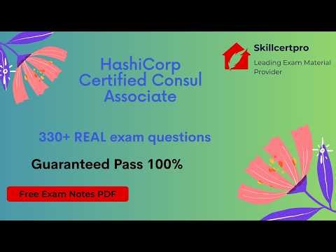 Updated HashiCorp Certified Consul Associate Questions 2026: Syllabus Aligned