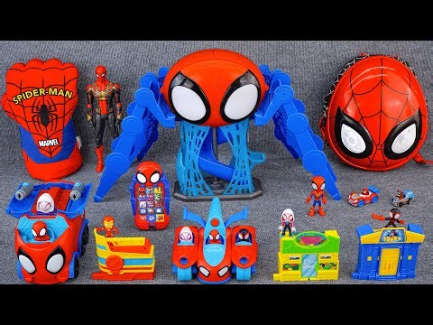 Marvel Spiderman Collection Unboxing Review| LEGO Web Squad City Chase | Web-Quarters Playset