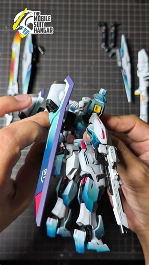 Custom Kitbash Gundam Calibarn Full build video coming to YouTube this weekend!#Gunpla #CustomGunpla