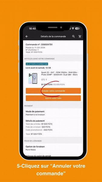 Comment annuler une commande sur #jumia? Nous vous expliquons tout dans cette vidéo. Posez-nous vos questions sur l’utilisation de l’application en commentaire nous vous répondrons. #commande #annulation #jumiasn