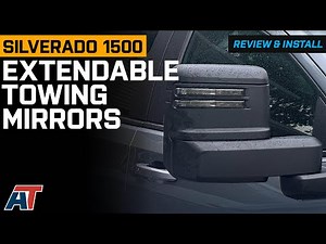 2019-2026 Silverado 1500 Powered Heated Manual Extendable Towing Mirrors Review & Install