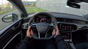 Audi RS7 performance goes wild on the Autobahn