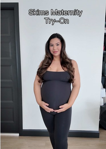 Skims Maternity Line Try-On Review: Comfort and Style