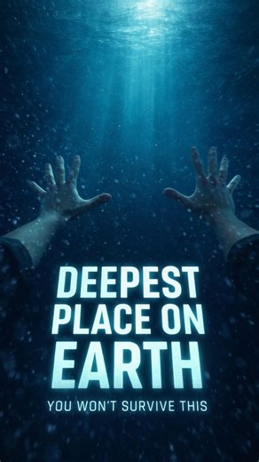 What If You Fell Into the Deepest Place in the Ocean? 😱 #shorts