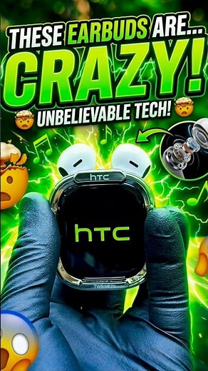 HTC TWS NE70: Budget Earbuds with a Touchscreen Display! #budgettech