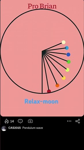 Pendulum wave #pendulum #pendulumwave