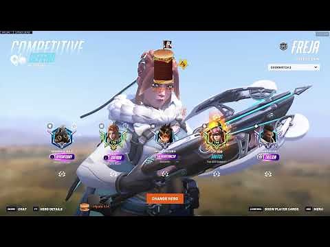 Highest Accuracy FREJA in Top 500 - DAFRAN FREJA OVERWATCH 2 GAMEPLAY SEASON 19