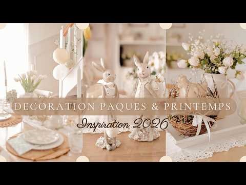Ma maison se transforme pour le printemps 🌸 Déco cottage chic 2026 🌷🐇
