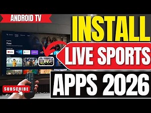 Find and Install ANY Live Sports App on Android TV, TV Box or Google TV in 2026
