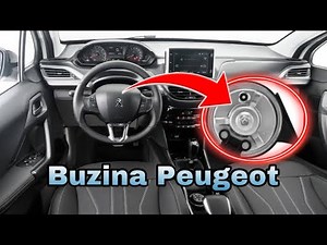 Where is the horn of the Peugeot 2008 located?