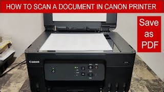 How To Scan A Document In Canon Printer 2024 Information Technology Channel Mp3 & Mp4 Download