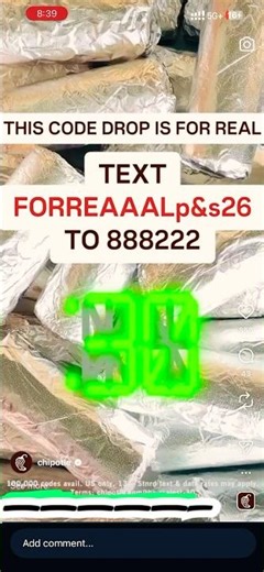 Free Chipotle Super Bowl Code! Text the code you see in the game — first 100k only! 🌯🏈