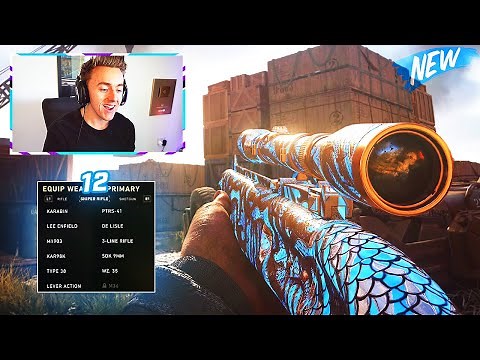 This is Call of Duty WW2 in 2020... (w/ 12 SNIPER RIFLES!!)
