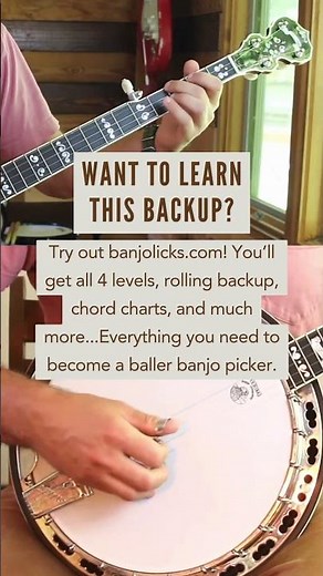 ROLLING BACKUP FOR LONESOME ROAD BLUES | BLUEGRASS BANJO