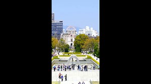 Hiroshima Reimagined: Serene Aerial Views of Peace Park.